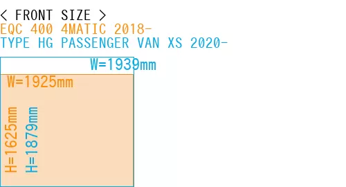 #EQC 400 4MATIC 2018- + TYPE HG PASSENGER VAN XS 2020-